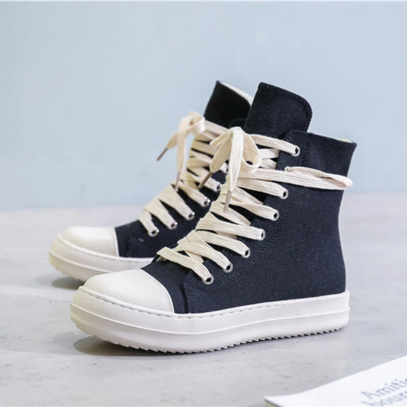 Rick high-top shoes, thick-soled women&