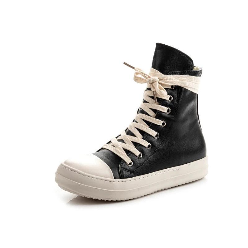 Rick high-top shoes, thick-soled women&