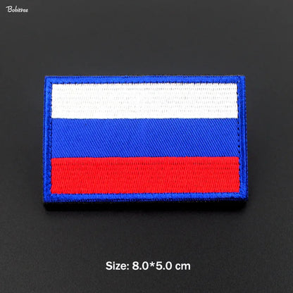 Peris Gems  1 Pcs 2 Stick-On 3D Country Flag Fabric Patches SHEIN Amazon Temu