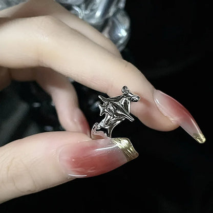 Peris Gems 10 Irregular Black Cross Star Animal Spider Aesthetic Rings For Women Y2K EMO Gothic Ring Grunge Halloween Rave Jewelry Accessories SHEIN Amazon Temu