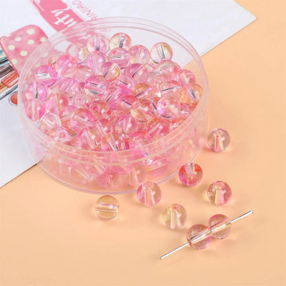 Peris Gems 12 / 50pcs / CHINA 8mm Glass Jelly Bubble Double Round Beads For Making Jewelry DIY Earring Bracelet Necklace Women Girls Accessories 50pcs 8mm Glass Jelly Bubble Double Round Beads For Making Jewelry DIY Earring Bracelet Necklace Women Girls Accessories 50pcs SHEIN Amazon Temu