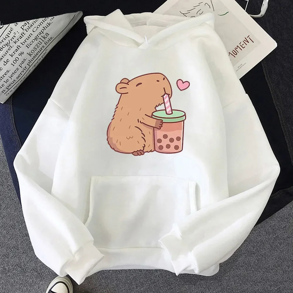 Peris Gems 14209-BH3 / XXL Kawaii  Bubble Tea Capybara Hoodie Women/Men Aesthetic Graphic Funny Hoodies Unisex Autumn Winter Harajuku Pullovers Sweatshirts Kawaii  Bubble Tea Capybara Hoodie Women/Men Aesthetic Graphic Funny Hoodies Unisex Autumn Winter Harajuku Pullovers Sweatshirts SHEIN Amazon Temu