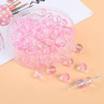 Peris Gems 18 / 50pcs / CHINA 8mm Glass Jelly Bubble Double Round Beads For Making Jewelry DIY Earring Bracelet Necklace Women Girls Accessories 50pcs 8mm Glass Jelly Bubble Double Round Beads For Making Jewelry DIY Earring Bracelet Necklace Women Girls Accessories 50pcs SHEIN Amazon Temu