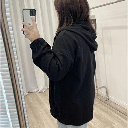 Peris Gems 2022 Autumn New Fashion Temperament Korean Plus Size Hoodies Women Loose Casual Waffle Sweatshirt Jacket Solid Elegant Cardigan 2022 Autumn New Fashion Temperament Korean Plus Size Hoodies Women Loose Casual Waffle Sweatshirt Jacket Solid Elegant Cardigan SHEIN Amazon Temu