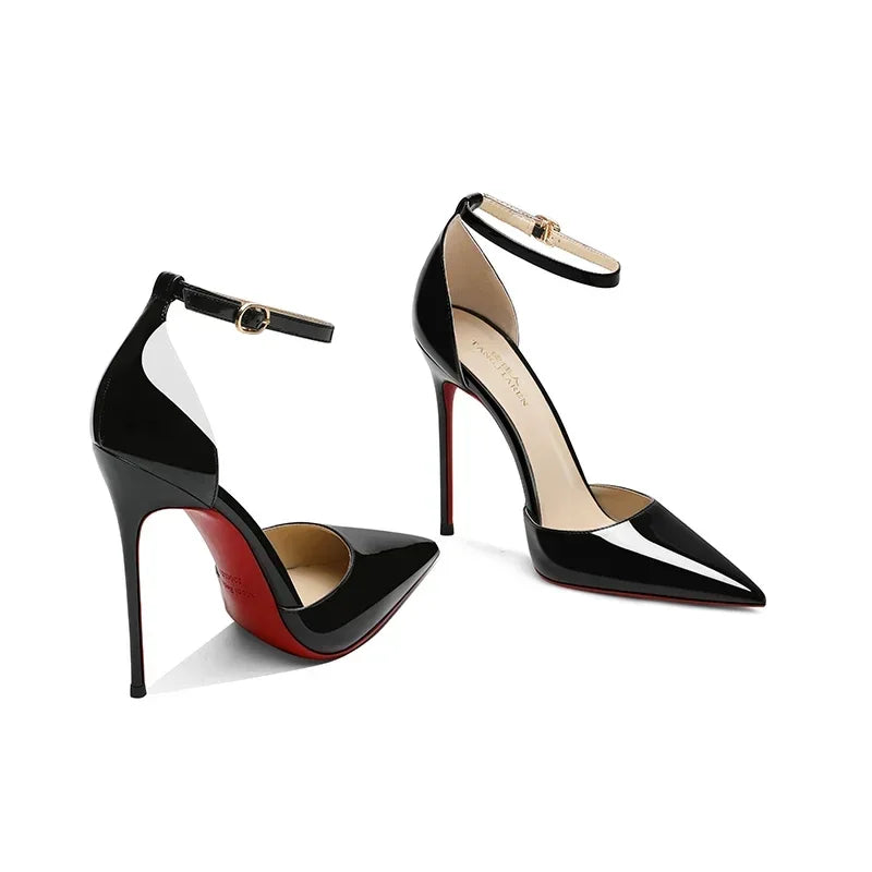 Peris Gems 2024 Black professional high heels, women&