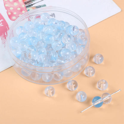 Peris Gems 24 / 50pcs / CHINA 8mm Glass Jelly Bubble Double Round Beads For Making Jewelry DIY Earring Bracelet Necklace Women Girls Accessories 50pcs 8mm Glass Jelly Bubble Double Round Beads For Making Jewelry DIY Earring Bracelet Necklace Women Girls Accessories 50pcs SHEIN Amazon Temu