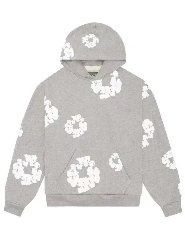 Peris Gems  5 / S Daisy Flower Print Oversized Y2K Hoodie Unisex SHEIN Amazon Temu