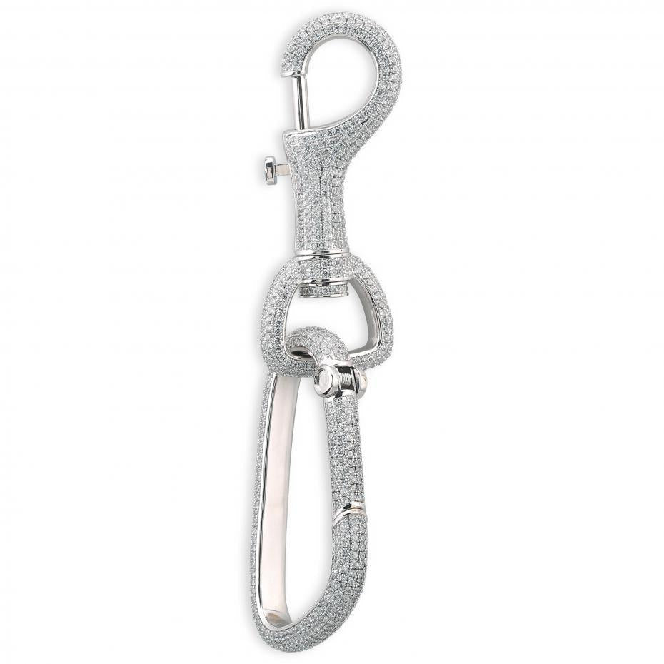 Peris Gems  6 Iced Out Diamond Keychain | Diamond Encrusted Pants Keychain SHEIN Amazon Temu