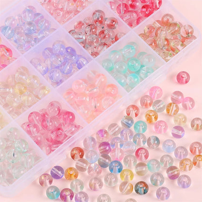 Peris Gems 8mm Glass Jelly Bubble Double Round Beads For Making Jewelry DIY Earring Bracelet Necklace Women Girls Accessories 50pcs 8mm Glass Jelly Bubble Double Round Beads For Making Jewelry DIY Earring Bracelet Necklace Women Girls Accessories 50pcs SHEIN Amazon Temu