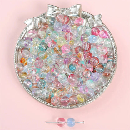 Peris Gems 8mm Glass Jelly Bubble Double Round Beads For Making Jewelry DIY Earring Bracelet Necklace Women Girls Accessories 50pcs 8mm Glass Jelly Bubble Double Round Beads For Making Jewelry DIY Earring Bracelet Necklace Women Girls Accessories 50pcs SHEIN Amazon Temu