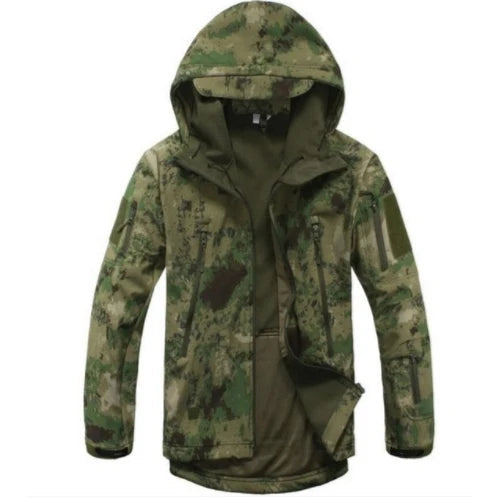 Peris Gems  Army Green B / XS Woodland Camo Softshell Hunting Jackets for Men SHEIN Amazon Temu