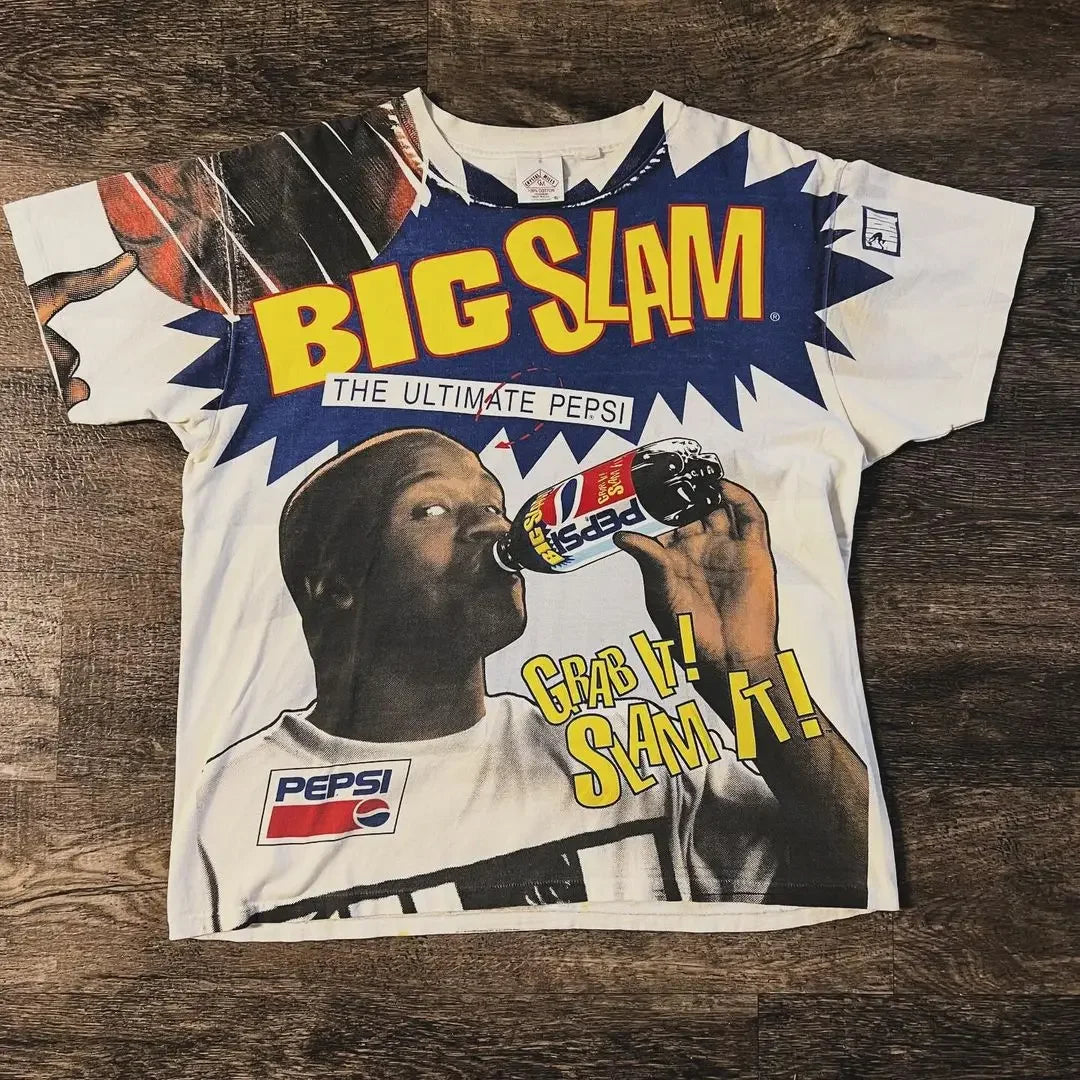 Peris Gems Beige / S Oversized Summer American Funny Character Basketball Pattern Printed T-shirt Mens Pure Cotton Sweatshirt Street Hip-hop Clothing SHEIN Amazon Temu