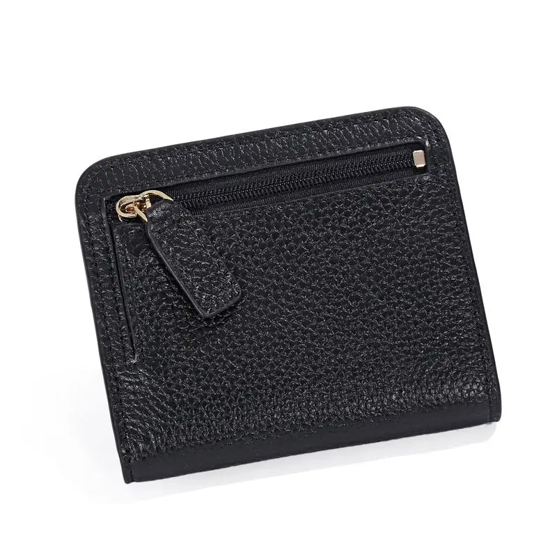 Peris Gems  black / CHINA Fashion Split Leather Women Wallets Mini Purse Lady Small Leather Wallet with Coin Pocket SHEIN Amazon Temu