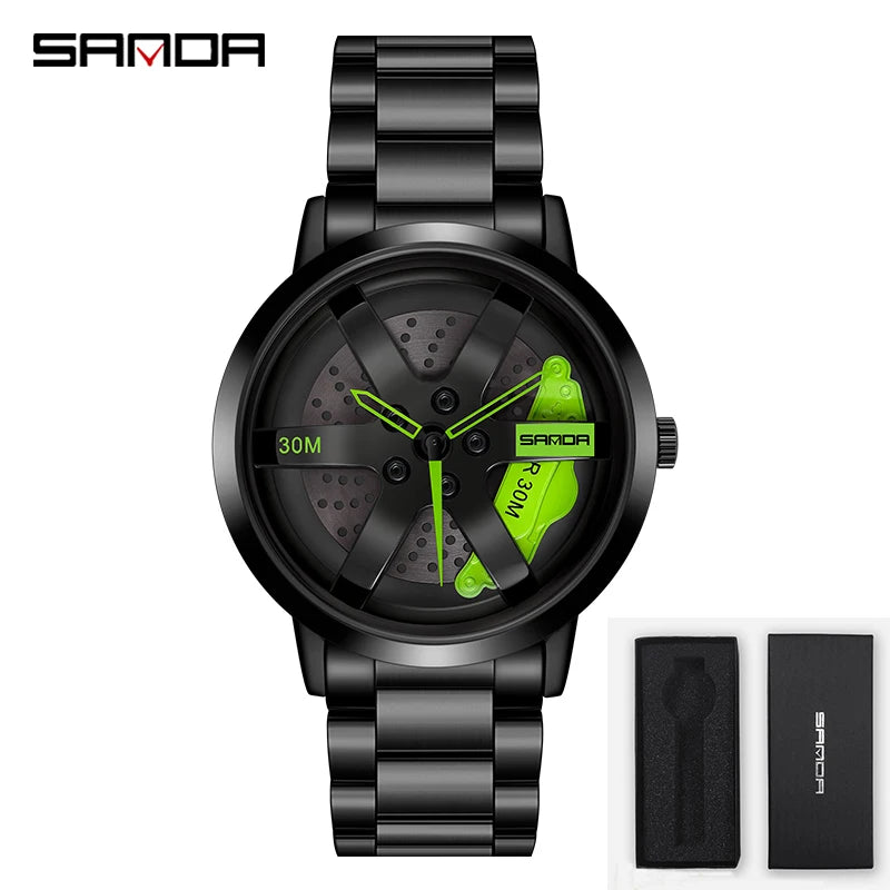 Peris Gems black green box / CHINA Regarder SANDA Mens Watch Rim Hub Watch Wheel Wristwatch Clock Sport Car  Creative 360° Spinning Men Wrist Watch Reloj de hombre Regarder SANDA Mens Watch Rim Hub Watch Wheel Wristwatch Clock Sport Car  Creative 360° Spinning Men Wrist Watch Reloj de hombre SHEIN Amazon Temu