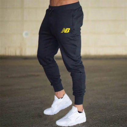 Peris Gems  black N Y / L Thin NB Logo Skinny Spring Joggers for Men SHEIN Amazon Temu