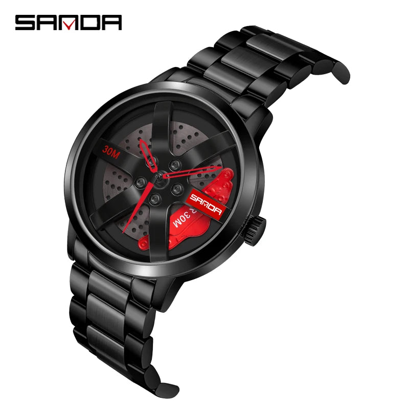 Peris Gems black red / CHINA Regarder SANDA Mens Watch Rim Hub Watch Wheel Wristwatch Clock Sport Car  Creative 360° Spinning Men Wrist Watch Reloj de hombre Regarder SANDA Mens Watch Rim Hub Watch Wheel Wristwatch Clock Sport Car  Creative 360° Spinning Men Wrist Watch Reloj de hombre SHEIN Amazon Temu