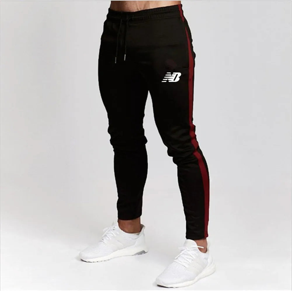 Peris Gems  black red N W / L Thin NB Logo Skinny Spring Joggers for Men SHEIN Amazon Temu