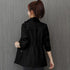 Peris Gems  Black / S Double Layered Stand Collar Short Coat for Women SHEIN Amazon Temu