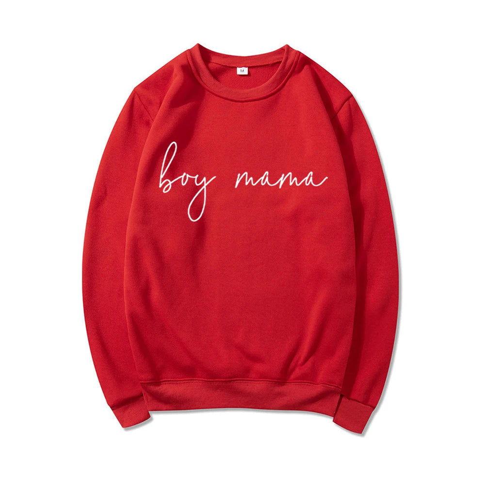 Peris Gems  Boy Mama Comfy Mom Sweatshirts for Women SHEIN Amazon Temu