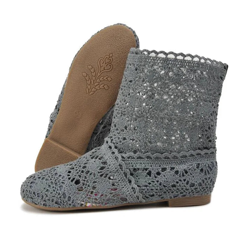 Peris Gems  Breathable Mesh Summer Boots - Women&