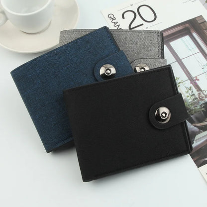 Peris Gems Canvas Men Wallet Black/blue/gray Card Holder Wallet Male Money Bag ID/photo/bank Holder Short Purse Credit Card Case Bag Canvas Men Wallet Black/blue/gray Card Holder Wallet Male Money Bag ID/photo/bank Holder Short Purse Credit Card Case Bag SHEIN Amazon Temu