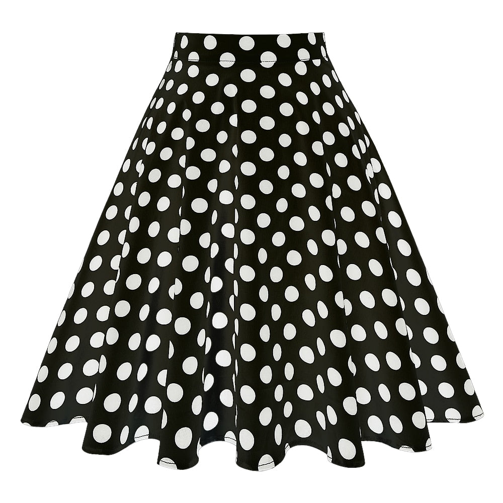 Peris Gems  Cotton Midi Skirt Collection for Women | Floral Polka Dot Skirts SHEIN Amazon Temu