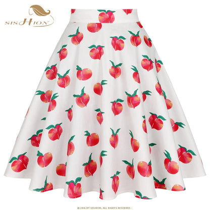 Peris Gems  Cotton Midi Skirt Collection for Women | Floral Polka Dot Skirts SHEIN Amazon Temu