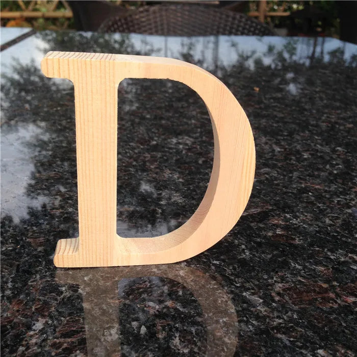 Peris Gems  D Wholesale 10cm High Wooden A to Z Alphabet Letters SHEIN Amazon Temu