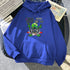 Peris Gems dark-blue / XL MUNICIPALL WASTE Printed Hooded Pullovers Men&