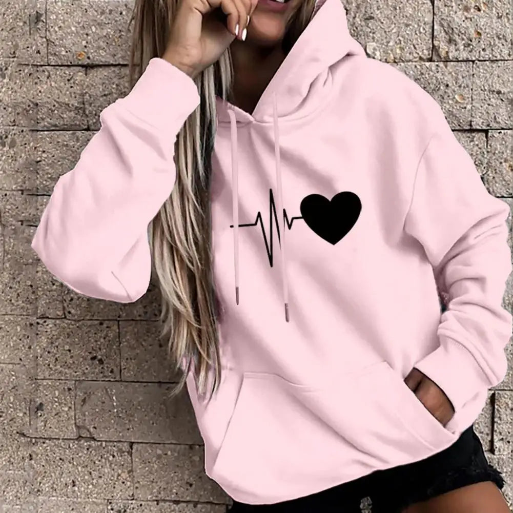 Peris Gems Dropshipping!! New Arrival Women Hoodie Drawstring Warm Pullover Heart Print Spring Hoodie Dropshipping!! New Arrival Women Hoodie Drawstring Warm Pullover Heart Print Spring Hoodie SHEIN Amazon Temu