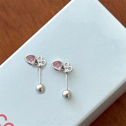 Peris Gems ED462 Style 4 Korean Fairy Wings Heart Ear Stud Irregular Cross Earrings for Girls Fashion 2023 Punk Y2k Aesthetic Jewelry Accessories SHEIN Amazon Temu