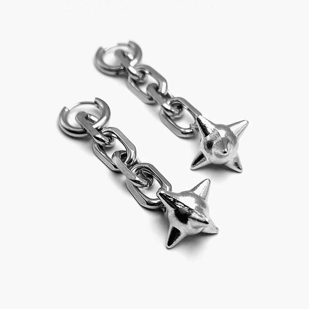 Peris Gems F Gothic Spiky Ball Hoop Dangle Earrings for Women Y2K Punk Spike Morning Star Charm Drop Earrings Grunge Aesthetic Earrings Gothic Spiky Ball Hoop Dangle Earrings for Women Y2K Punk Spike Morning Star Charm Drop Earrings Grunge Aesthetic Earrings SHEIN Amazon Temu