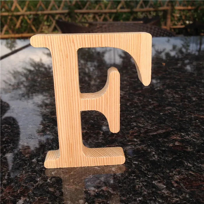 Peris Gems  F Wholesale 10cm High Wooden A to Z Alphabet Letters SHEIN Amazon Temu