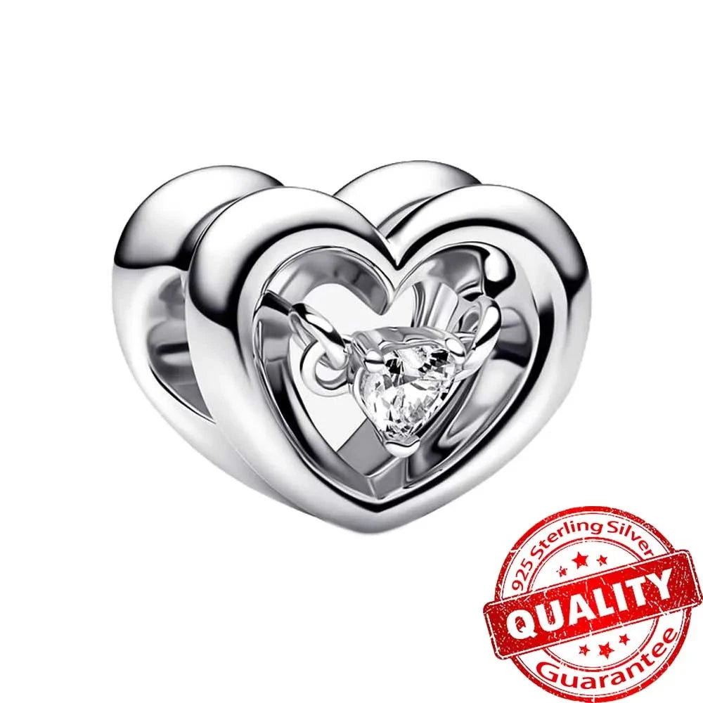 Peris Gems FCC013-SL New Arrival 925 Sterling Silver Love You Mom Entwined Infinite Hearts Charm Fit Original Bracelet for Women Necklace DIY Jewelry New Arrival 925 Sterling Silver Love You Mom Entwined Infinite Hearts Charm Fit Original Bracelet for Women Necklace DIY Jewelry SHEIN Amazon Temu