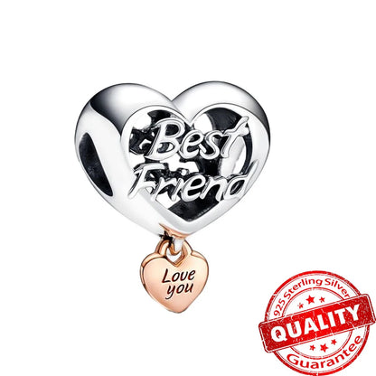 Peris Gems FCC050 New Arrival 925 Sterling Silver Love You Mom Entwined Infinite Hearts Charm Fit Original Bracelet for Women Necklace DIY Jewelry New Arrival 925 Sterling Silver Love You Mom Entwined Infinite Hearts Charm Fit Original Bracelet for Women Necklace DIY Jewelry SHEIN Amazon Temu