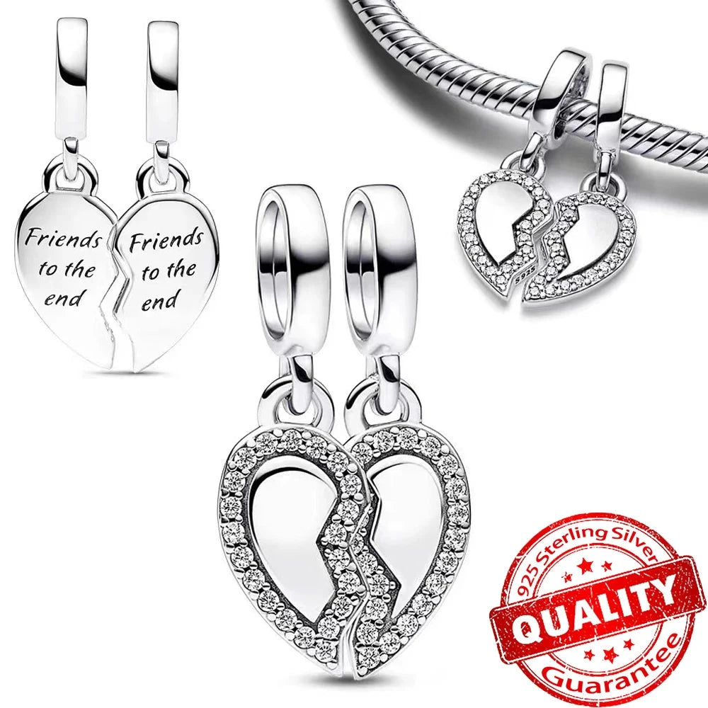 Peris Gems FCC277 New Arrival 925 Sterling Silver Love You Mom Entwined Infinite Hearts Charm Fit Original Bracelet for Women Necklace DIY Jewelry New Arrival 925 Sterling Silver Love You Mom Entwined Infinite Hearts Charm Fit Original Bracelet for Women Necklace DIY Jewelry SHEIN Amazon Temu