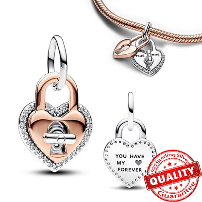 Peris Gems FCC322 New Arrival 925 Sterling Silver Love You Mom Entwined Infinite Hearts Charm Fit Original Bracelet for Women Necklace DIY Jewelry New Arrival 925 Sterling Silver Love You Mom Entwined Infinite Hearts Charm Fit Original Bracelet for Women Necklace DIY Jewelry SHEIN Amazon Temu