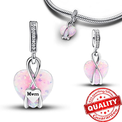 Peris Gems FCC380 New Arrival 925 Sterling Silver Love You Mom Entwined Infinite Hearts Charm Fit Original Bracelet for Women Necklace DIY Jewelry New Arrival 925 Sterling Silver Love You Mom Entwined Infinite Hearts Charm Fit Original Bracelet for Women Necklace DIY Jewelry SHEIN Amazon Temu