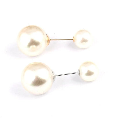 Peris Gems  Fixed Clothes Large Double Head Pearl Brooches Pins Cardigan Clip Scarf Shawl Buckle Collar Lapel Pin Brooch for Women Jewelry SHEIN Amazon Temu