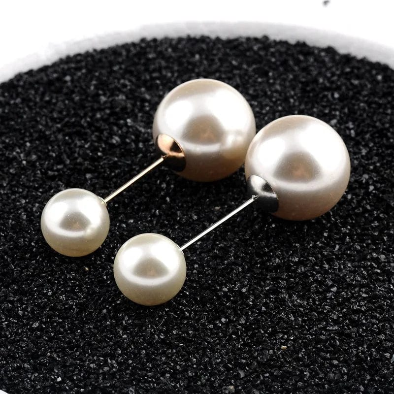 Peris Gems  Fixed Clothes Large Double Head Pearl Brooches Pins Cardigan Clip Scarf Shawl Buckle Collar Lapel Pin Brooch for Women Jewelry SHEIN Amazon Temu