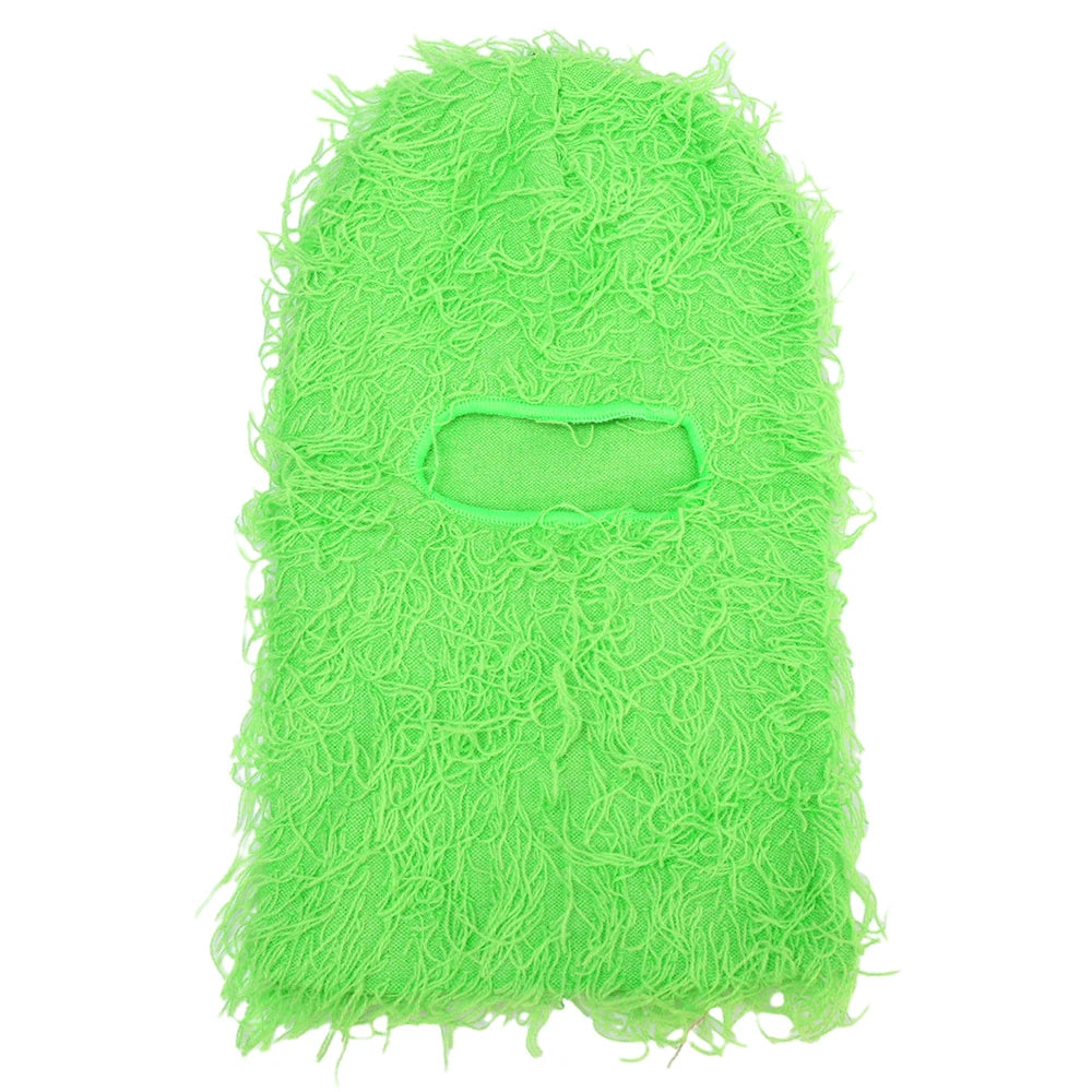 Peris Gems  Full Face-green Distressed Knit Full Face Ski Balaclava Shiesty Yeat Mask SHEIN Amazon Temu