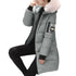 Peris Gems Grey / 3XL Women Winter Jackets Down Cotton Hooded Tops Large Size Parkas Mujer Coats Long Coat Fashion Female Fur Collar Outfits New Year Women Winter Jackets Down Cotton Hooded Tops Large Size Parkas Mujer Coats Long Coat Fashion Female Fur Collar Outfits New Year SHEIN Amazon Temu