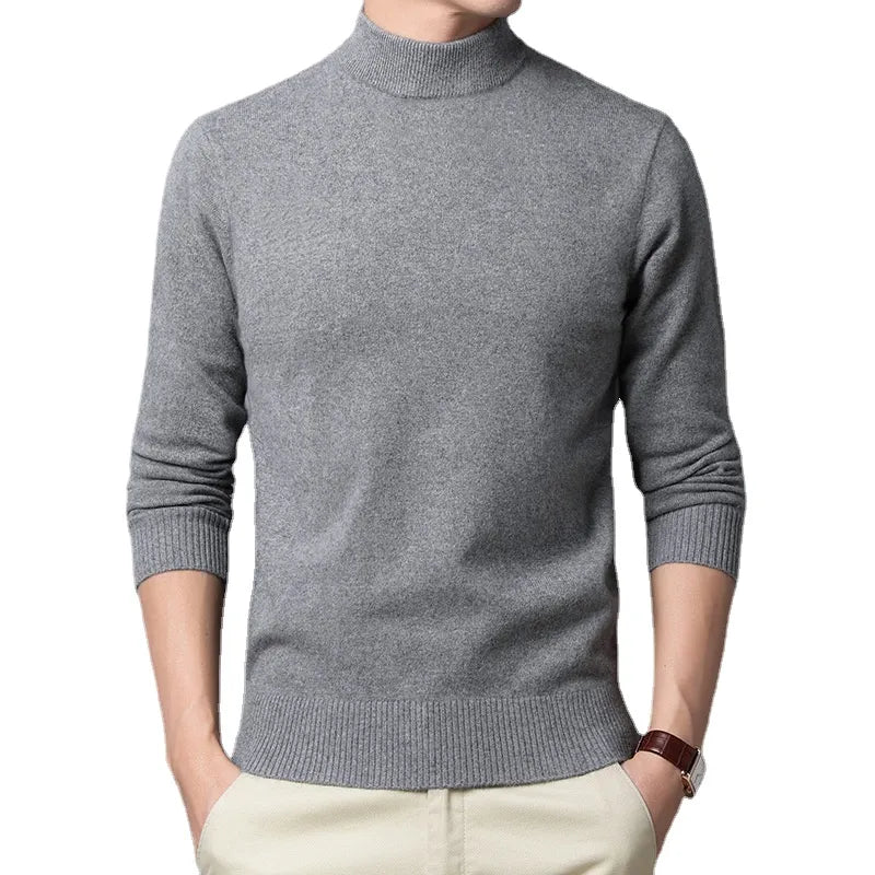 Peris Gems  Half Turtleneck Solid Colored Thick Sweaters for Men SHEIN Amazon Temu