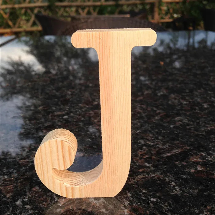 Peris Gems  J Wholesale 10cm High Wooden A to Z Alphabet Letters SHEIN Amazon Temu