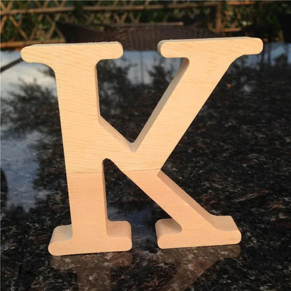 Peris Gems  K Wholesale 10cm High Wooden A to Z Alphabet Letters SHEIN Amazon Temu