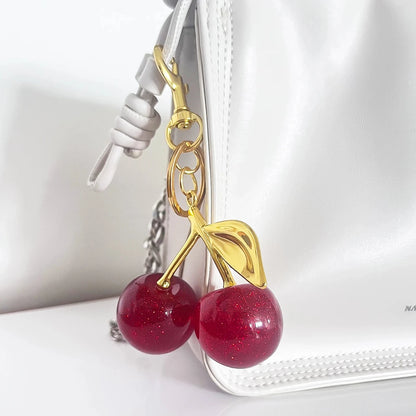 Peris Gems K00858 Red Cherry Bag Charm Keychain Exquisite Elegant Small Fresh Cherry Y2K Keyring for Women Backpack Purse Pendant Accessories Gift Red Cherry Bag Charm Keychain Exquisite Elegant Small Fresh Cherry Y2K Keyring for Women Backpack Purse Pendant Accessories Gift SHEIN Amazon Temu