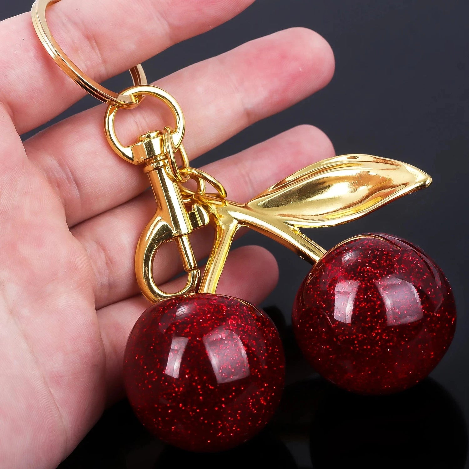 Peris Gems K00858 Red Cherry Bag Charm Keychain Exquisite Elegant Small Fresh Cherry Y2K Keyring for Women Backpack Purse Pendant Accessories Gift Red Cherry Bag Charm Keychain Exquisite Elegant Small Fresh Cherry Y2K Keyring for Women Backpack Purse Pendant Accessories Gift SHEIN Amazon Temu