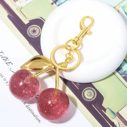 Peris Gems K00858 Red Cherry Bag Charm Keychain Exquisite Elegant Small Fresh Cherry Y2K Keyring for Women Backpack Purse Pendant Accessories Gift Red Cherry Bag Charm Keychain Exquisite Elegant Small Fresh Cherry Y2K Keyring for Women Backpack Purse Pendant Accessories Gift SHEIN Amazon Temu