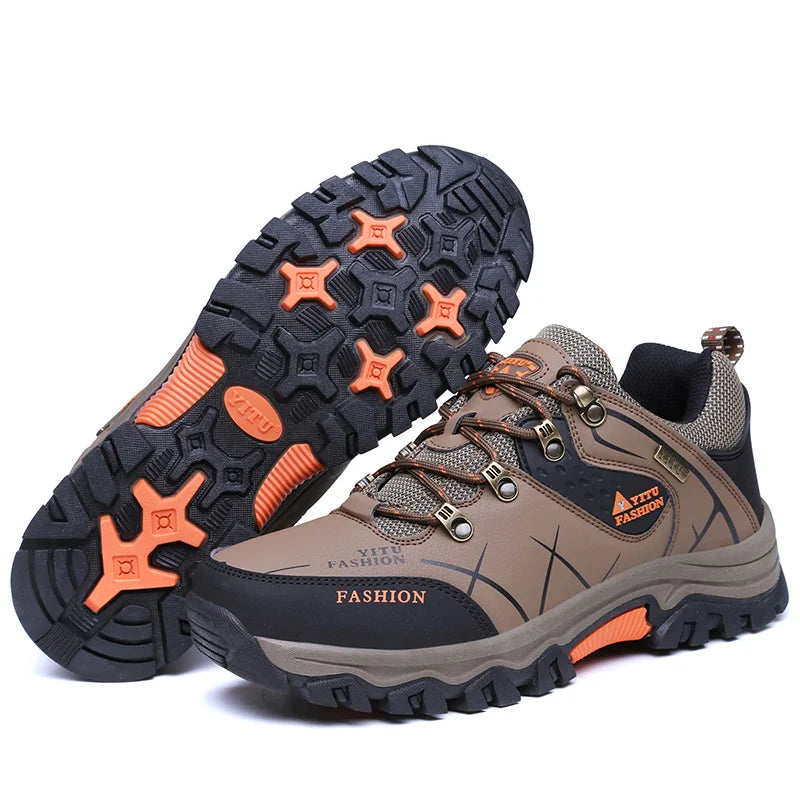 Peris Gems Khaki / 44 2025 Hot Selling Men Hiking Shoes Fashion Soft Warm Waterproof Hiking Shoes Leather Anti Slip Outdoor Off-road Hunting Sneakers 2025 Hot Selling Men Hiking Shoes Fashion Soft Warm Waterproof Hiking Shoes Leather Anti Slip Outdoor Off-road Hunting Sneakers SHEIN Amazon Temu