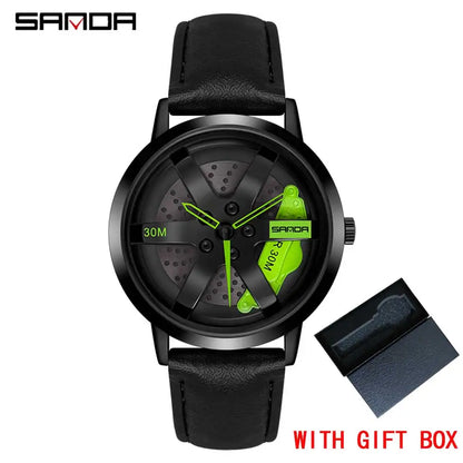 Peris Gems leather black gn box / CHINA Regarder SANDA Mens Watch Rim Hub Watch Wheel Wristwatch Clock Sport Car  Creative 360° Spinning Men Wrist Watch Reloj de hombre Regarder SANDA Mens Watch Rim Hub Watch Wheel Wristwatch Clock Sport Car  Creative 360° Spinning Men Wrist Watch Reloj de hombre SHEIN Amazon Temu